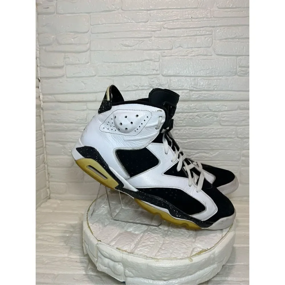 NIKE AIR JORDAN 6 RETRO (GS) WHITE-BLACK for men Size 11 OREO
